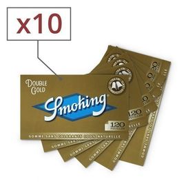 Feuilles À Rouler Régular Smoking Doré X 10