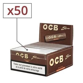 Papier À Rouler Ocb Slim Virgin X 50