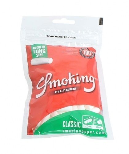 Filtres Smoking Classic Régular Long X 1 Sachet