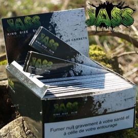 Feuilles À Rouler Jass King Size Slim Classique Par 25