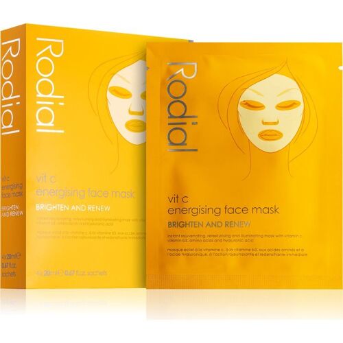 Rodial Vit C Masques Visage Énergisants 4 X 20ml 