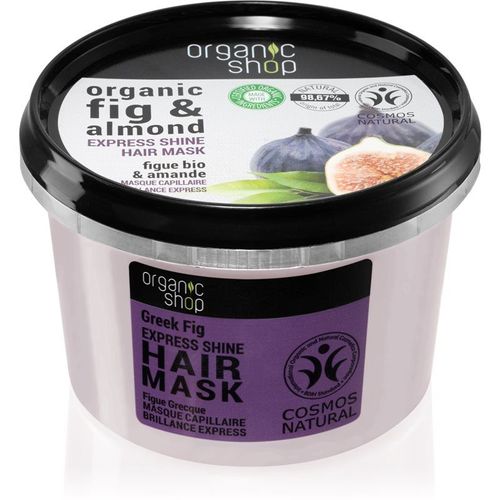 Organic Shop Organic Fig & Almond Masque Traitant Pour Des Cheveux Brillants Et Doux 250 Ml 