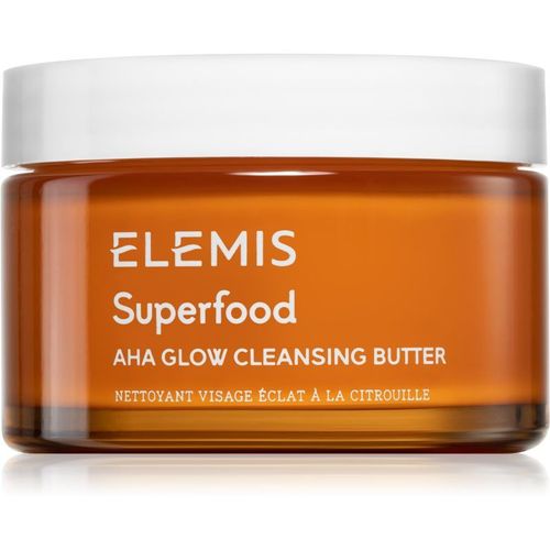 Elemis Superfood Aha Glow Cleansing Butter Masque Purifiant Visage Pour Une Peau Lumineuse 90 Ml 