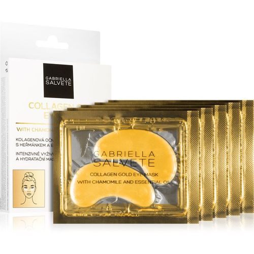 Gabriella Salvete Face Mask Collagen Gold Masque Yeux Anti-Enflures Et Anti-Cernes Au Collagène 5x2 Pcs 