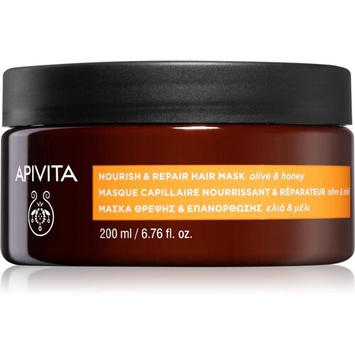 Apivita Holistic Hair Care Olive & Honey Masque Nourrissant Cheveux 200 Ml 