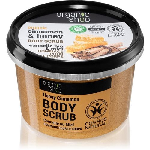 Organic Shop Organic Cinnamon & Honey Gommage Doux Corps 250 Ml 
