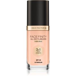 Max Factor Facefinity All Day Flawless Fond De Teint Longue Tenue Spf 20 Teinte 30 Porcelain 30 Ml 