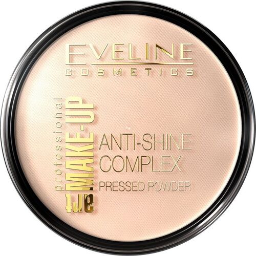 Eveline Cosmetics Art Make-Up Fond De Teint Poudre Minéral Compact Effet Mat Teinte 32 Natural 14 G 