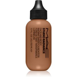 Mac Cosmetics Studio Radiance Face And Body Radiant Sheer Foundation Fond De Teint Léger Visage Et Corps Teinte C6 50 Ml 