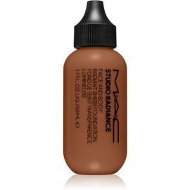 Mac Cosmetics Studio Radiance Face And Body Radiant Sheer Foundation Fond De Teint Léger Visage Et Corps Teinte C8 50 Ml 
