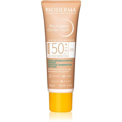 Bioderma Photoderm Cover Touch Fond De Teint Haute Couvrance Spf 50+ Teinte Golden 40 G 