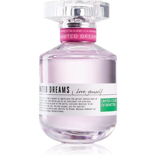 Benetton United Dreams For Her Love Yourself Eau De Toilette Pour Femme 50 Ml 