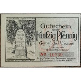 Billet Allemagne 50 Pfennig 1922 Lübtheen Grm 834,1 3/3