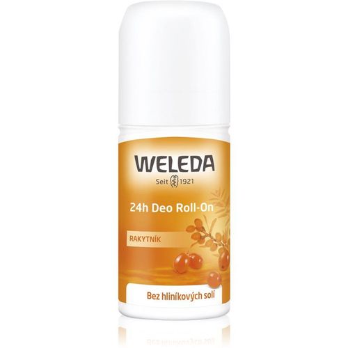Weleda Sea Buckthorn Déodorant Roll-On Sans Sels D'aluminium Protection 24h 50 Ml 