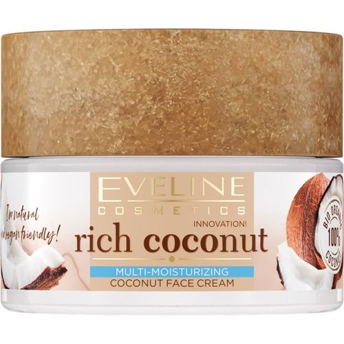 Eveline Cosmetics Rich Coconut Crème Nourrissante Rajeunissante Aux Probiotiques 50 Ml 