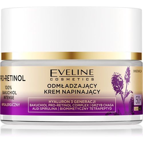 Eveline Cosmetics Pro-Retinol 100% Bakuchiol Intense Crème De Jour Raffermissante Anti-Rides 50+ 50 Ml 