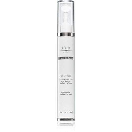 Kleem Organics Firming Eye Cream Crème Illuminatrice Yeux Anti-Poches Et Anti-Cernes 15 Ml 
