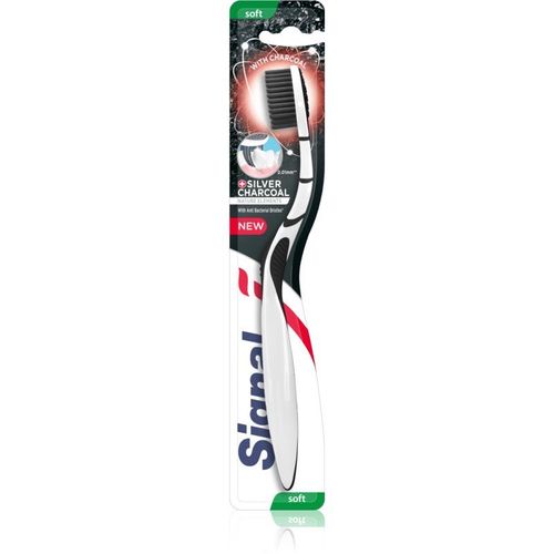 Signal Natural Elements Silver Charcoal Brosse À Dents Soft 1 Pcs 