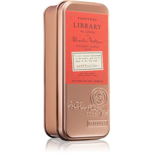 Paddywax Library Charles Dickens Bougie Parfumée 70 G 