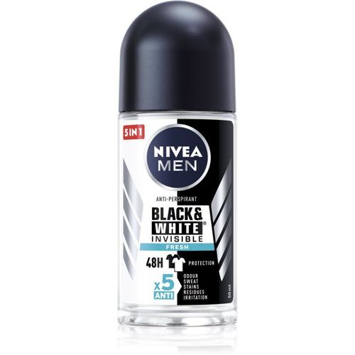 Nivea Men Invisible Black & White Bille Anti-Transpirant Pour Homme 50 Ml 