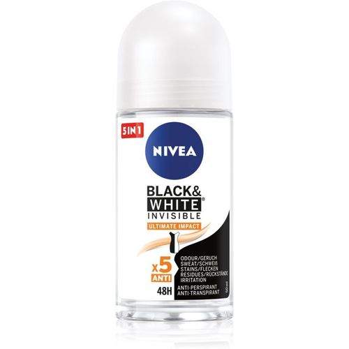 Nivea Invisible Black & White Ultimate Impact Bille Anti-Transpirant Pour Femme 50 Ml 