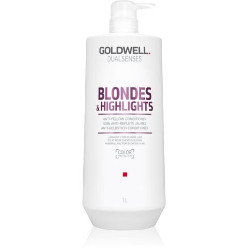 Goldwell Dualsenses Blondes & Highlights Après-Shampoing Pour Cheveux Blonds Anti-Jaunissement 1000 Ml 