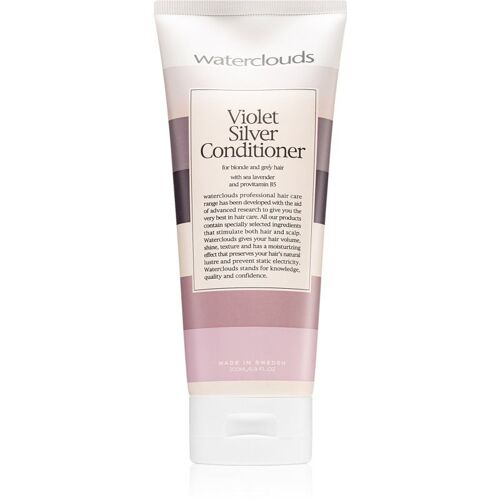Waterclouds Violet Silver Condititoner Après-Shampoing Pour Cheveux Blonds Et Gris 200 Ml 