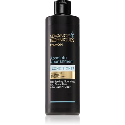 Avon Advance Techniques Absolute Nourishment Après-Shampoing Nourrissant À L'huile D'argan Du Maroc 250 Ml 