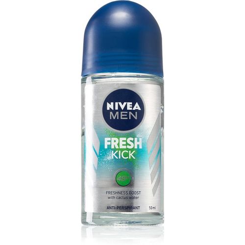 Nivea Men Fresh Kick Anti-Transpirant Roll-On Pour Homme 50 Ml 