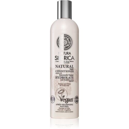 Natura Siberica Limonnik Nanai Après-Shampoing Énergisant Pour Cheveux Fins, Clairsemés Et Fragilisés 400 