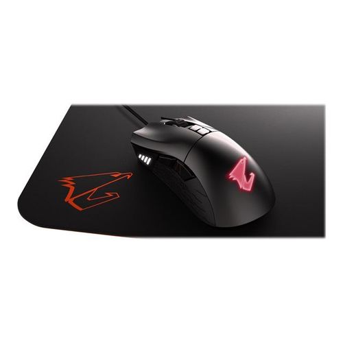 AORUS M3 - Souris - optique - 7 boutons - filaire - USB - noir mat