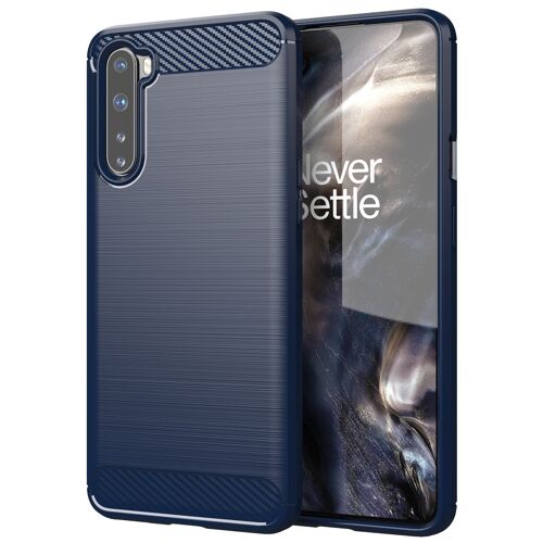 Coque OnePlus Nord,Etui pour OnePlus Nord,Etui en silicone pour OnePlus Nord,Convient a la coque OnePlus Nord,Bleu