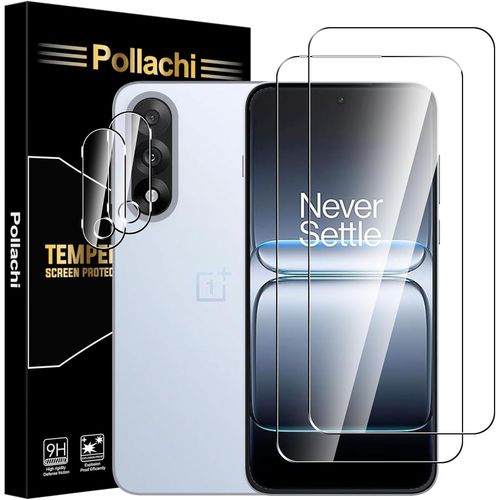 (Lot De 2+2 Verre Trempé Pour Oneplus Nord 5,2 Ecran Trempé Protection + 2 Caméra Arrière Protecteur,Dureté 9h,Anti-Rayures,Vitre Protecteur D'écran Pour Oneplus Nord 5