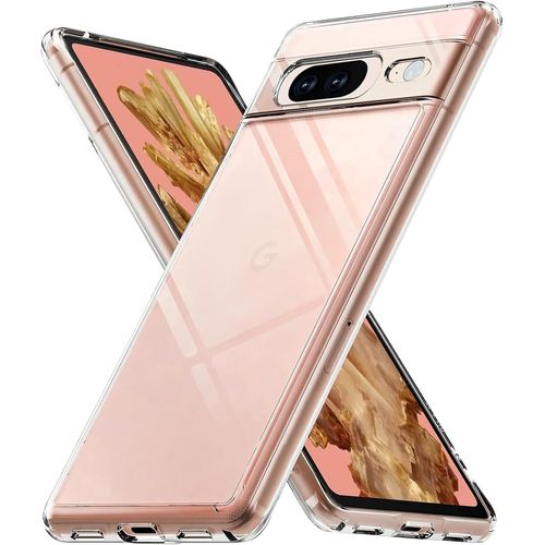 Coque pour Google Pixel 8 - Silicone Gel TPU Transparent Protection Souple Ultra Mince Phonillico®
