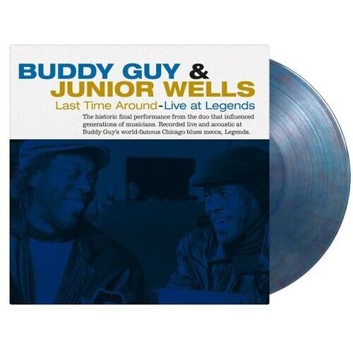 Guy,Buddy / Wells,Junior - Last Time Around: Live At Legends - Limited 180-Gram Blue & Red Marble Colored Vinyl [Vinyl Lp] Blue, Colored Vinyl, Ltd Ed, 180 Gram, Red, Holland - Import