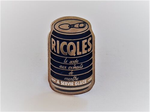 Pins Boissons Canette De Ricqles Aux Extraits De Menthe