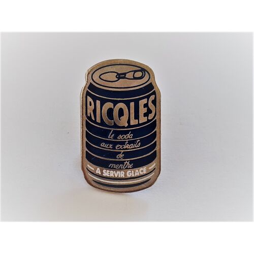 Pins Boissons Canette De Ricqles Aux Extraits De Menthe