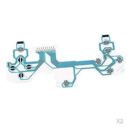 2 Pieces Conductive Film Keypad Flat Flex Ribbon Cable For Ps4 Controller