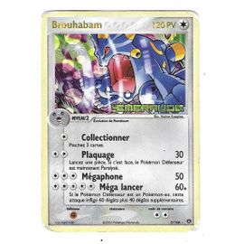 Brouhabam 3/106 - 120pv - Ex : Emeraude - Ultra Rare Carte Holo Pokemon Française (Avec Logo "Émeraude") -