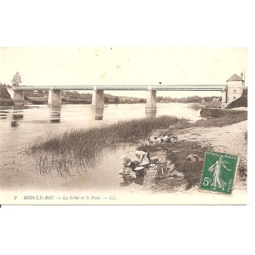 Bois-Le-Roi : 77 Seine Et Marne La Seine Et Ces Lavandières