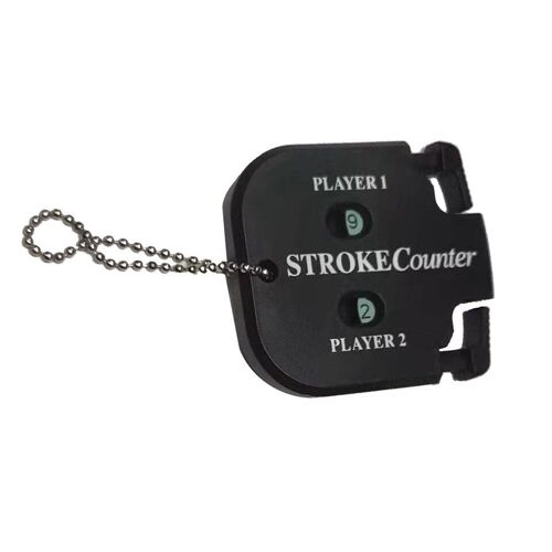 Mini balles de Golf pratiques, compteur de coups de Putt, gardien de points à deux chiffres avec porte-clés, aides à l'entraînement de Golf, accessoire