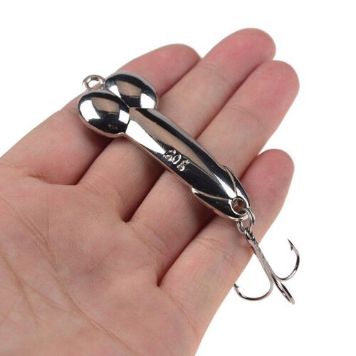 Leurre Métallique Avec Spinner Et Paillettes Pour La Pêche, Appât Artificiel Idéal Pour Le Bar Ou Le Brochet, 10/20g, 1 Unité