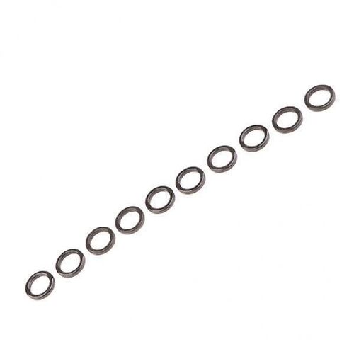 2x10pcs Fishing Rod Guides Ring Diy Pole Tip Top Repair Rods Guide Eye Ring M