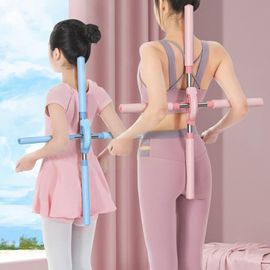 Bâtonnets De Yoga Réglables, Outil D'étirement, Correcteur Bossu, Dos, Épaule, Accessoires De Beauté, Bâton Ouvert, Correcteur En Forme K5k9