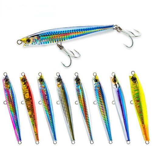 Leurre Méné Coulant En Plastique Dur, Appât Artificiel Idéal Pour La Pêche En Hiver, À La Truite, Wobbler, 95mm, 40g, 1 Unité, 9006