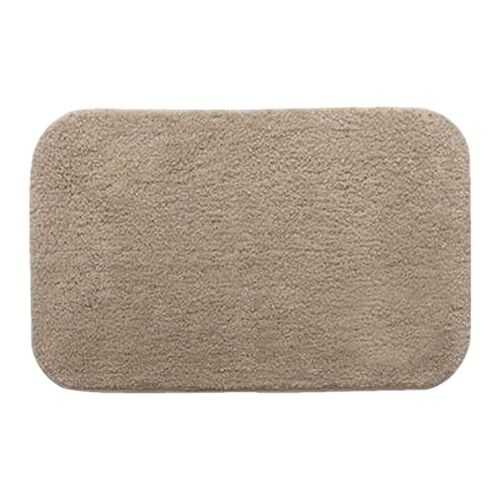 Tapis de salle de bain doux absorbant l'eau antidérapant baignoire tapis de douche beige 40x60cm