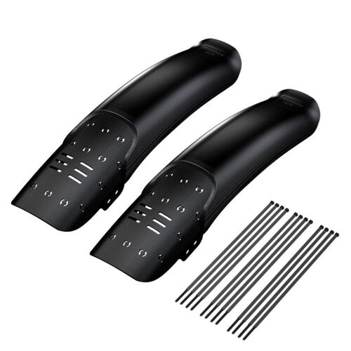 Garde-Boue Universel En Fiber De Carbone Pour Roues Avant/Arrière, 1/2 Pièces, Garde-Boue Pour Vélo Tout Terrain