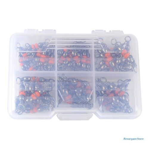 Connecteur De Roulement À Triple Pivot E5bd 50x, Anneau Solide, Accessoire De Pêche