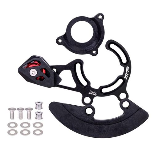 Guide De Chaîne Iscg05 Pour Vtt, Support Bb, 1x Stabilisateur De Chaîne À Poulie Pour Vtt Dh32-38t, Plaque De Protection Du Cadre