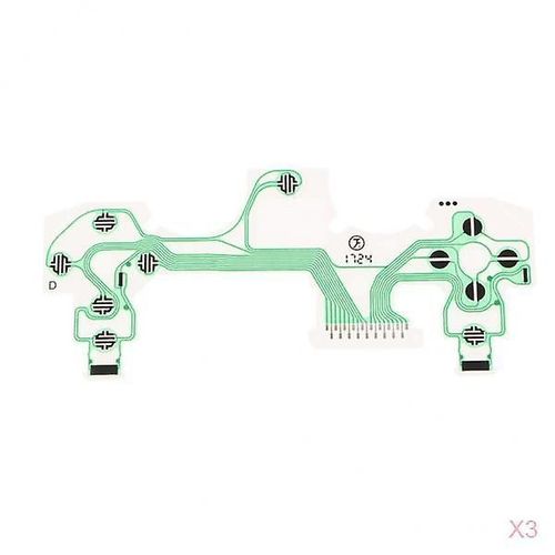 2pack Conductive Film Keypad Flat Flex Ribbon Cable For Sony Ps4 Controller